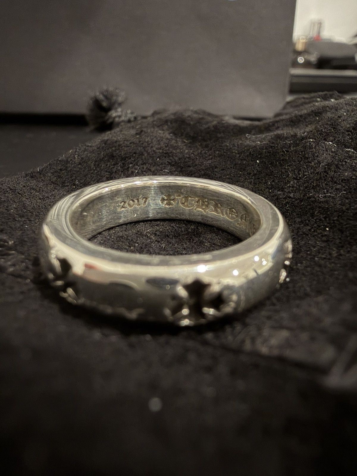 Chrome Hearts Chrome Hearts Negative Plus Ring Size 7 .925 Size ONE SIZE - 5 Thumbnail