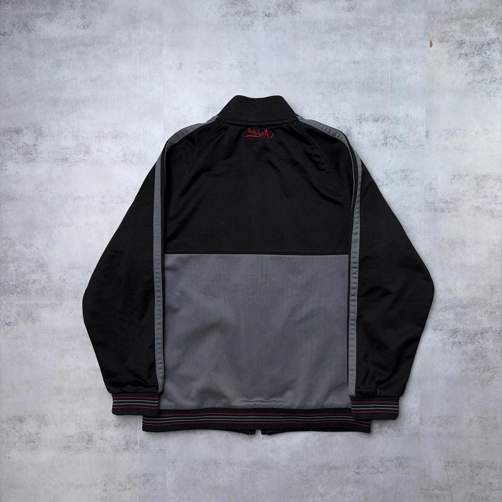 Quiksilver Y2K Black Quiksilver Surf Grunge Skater Track Jacket Size XS / US 0-2 / IT 36-38 - 7 Thumbnail