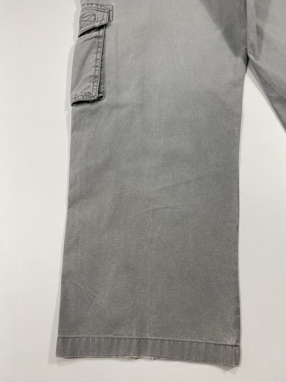 Vintage Vintage 90s Cargo Stonewashed Grey Work Low Rise Pants Size US 38 / EU 54 - 13 Thumbnail