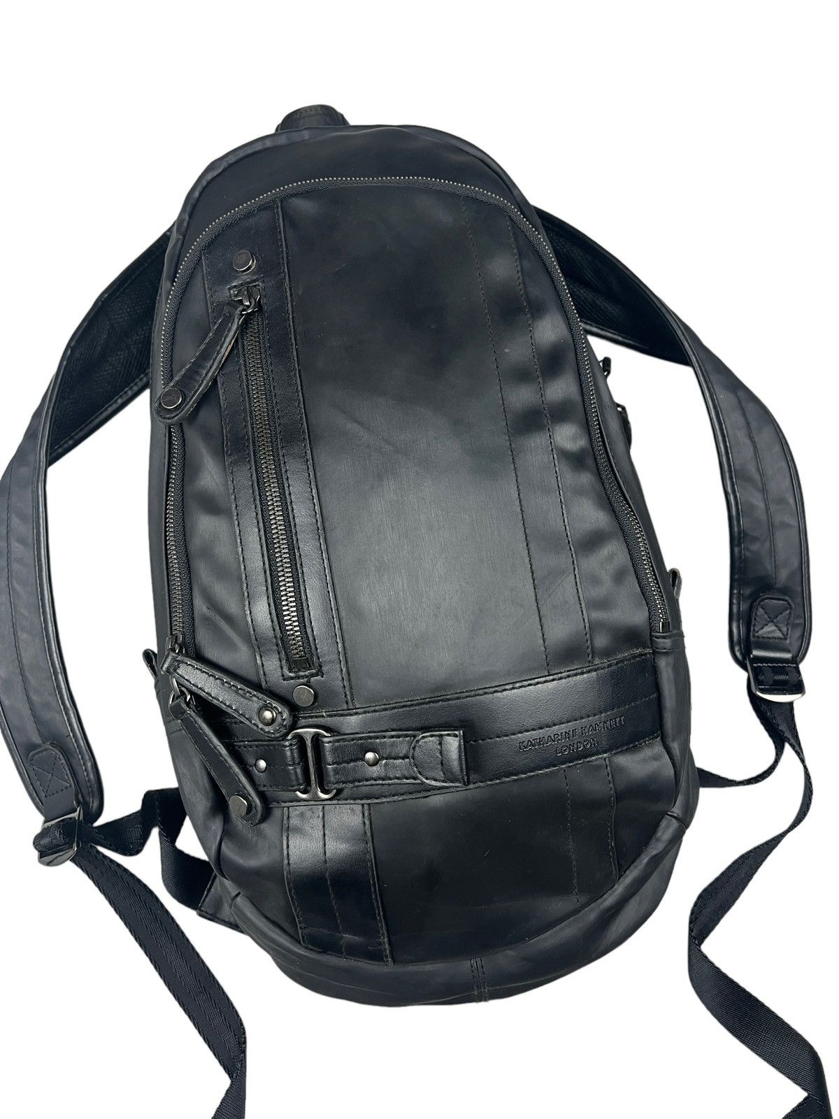 Katharine Hamnett London 1990 Katharine Hamnett London PVC Utility Bagpack Size ONE SIZE - 5 Thumbnail