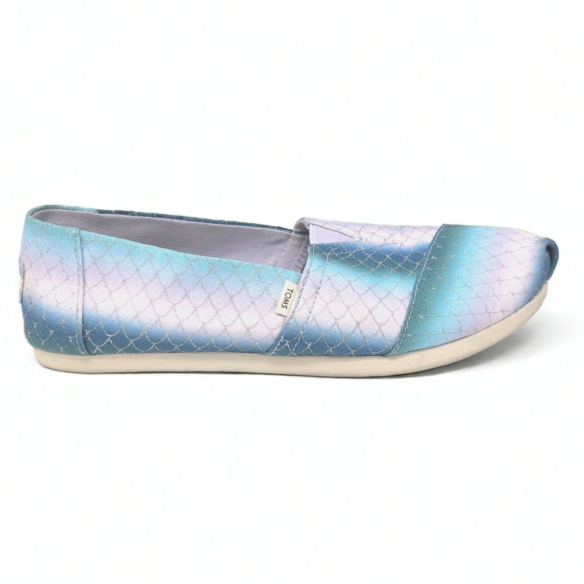 Toms TOMS Alpargata Mermaid Scale Flats Canvas Slip On Size 9 Size US 9 / IT 39 - 6 Thumbnail
