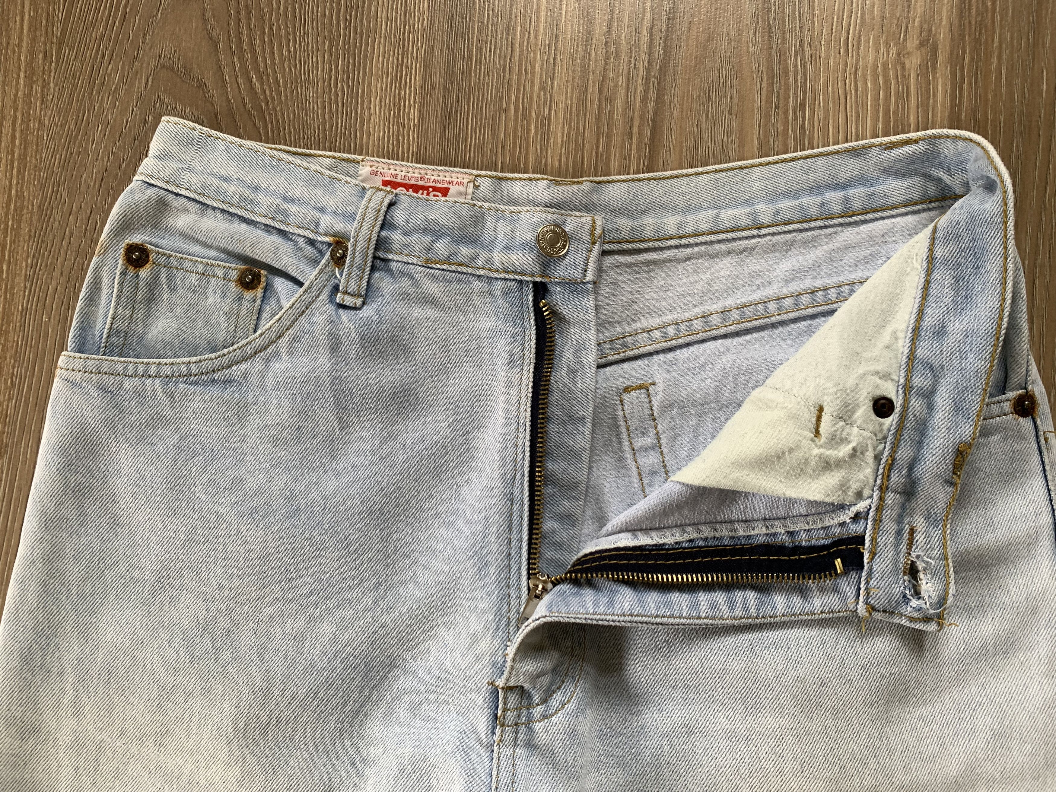 Levi's 501 Vintage White Jeans