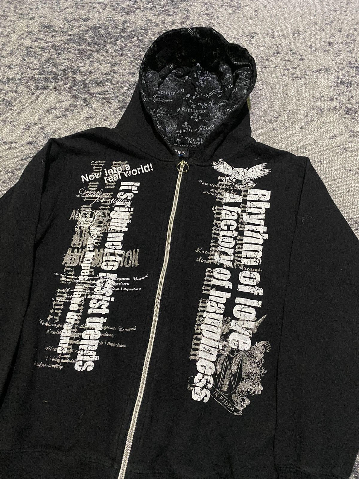 Hysteric Glamour Y2k Werther punk ifsixwasnine zipper hoodie Size US S / EU 44-46 / 1 - 2 Thumbnail