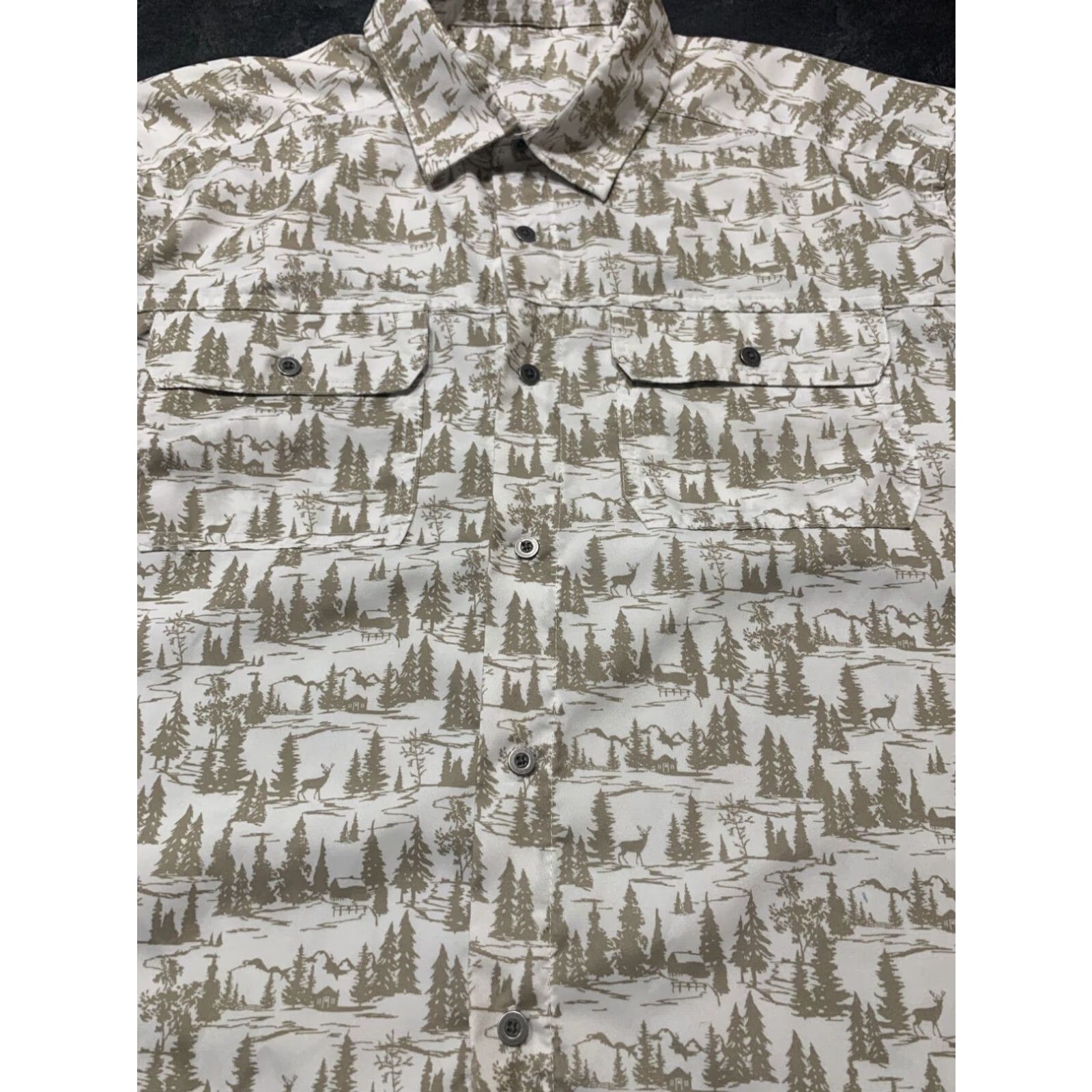 Vintage Camo Hunting Mens Extra Large XL Shirt Size US XL / EU 56 / 4 - 3 Thumbnail