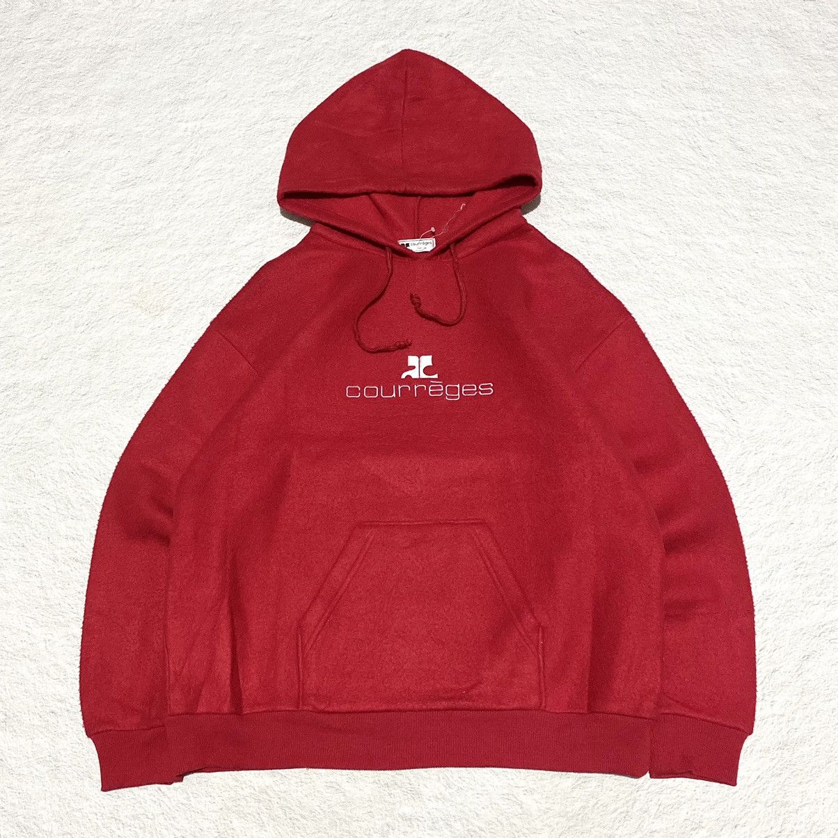 Courreges 🔥RARE🔥 Courreges 2000s Fleece Hoodie Size US M / EU 48-50 / 2 - 1 Thumbnail
