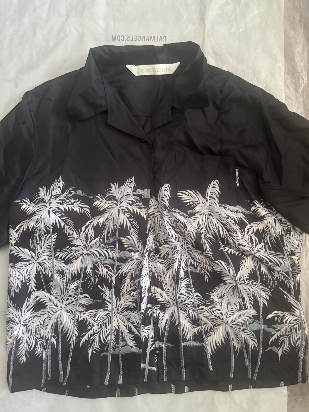 Palm Angels Palm Angels Palm Tree Bowling Shirt Size US S / EU 44-46 / 1 - 2 Thumbnail