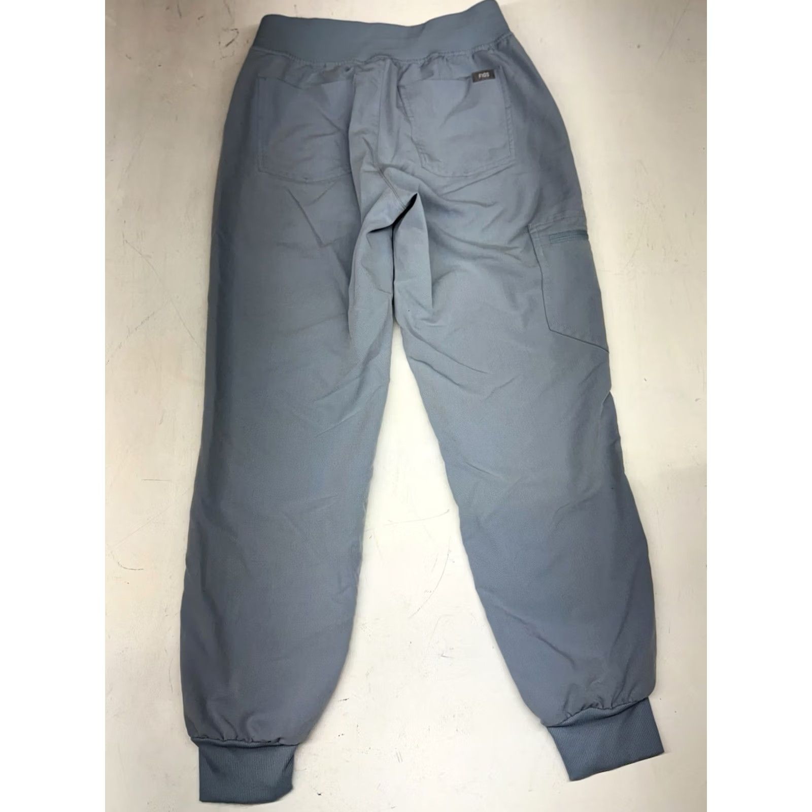Vintage FIGS Zamora Jogger Scrub Pants Womens XS Gray Blue Pull On Elastic Waist Size 26" / US 2 / IT 38 - 8 Thumbnail