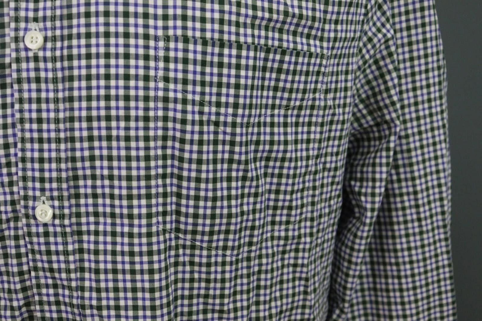 Brunello Cucinelli Brunello Cucinelli Multi Plaid Cotton Shirt Size 2XL Size US XXL / EU 58 / 5 - 5 Thumbnail