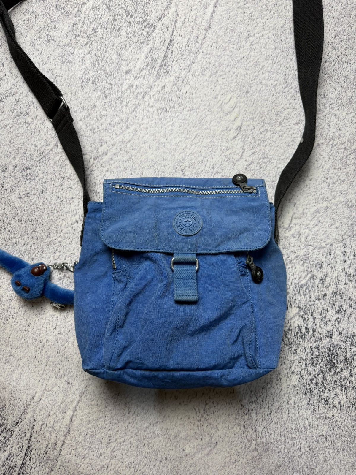 Japanese Brand Vintage Kipling Crossbody Shoulder Nylon Bag Y2K Size ONE SIZE - 3 Thumbnail