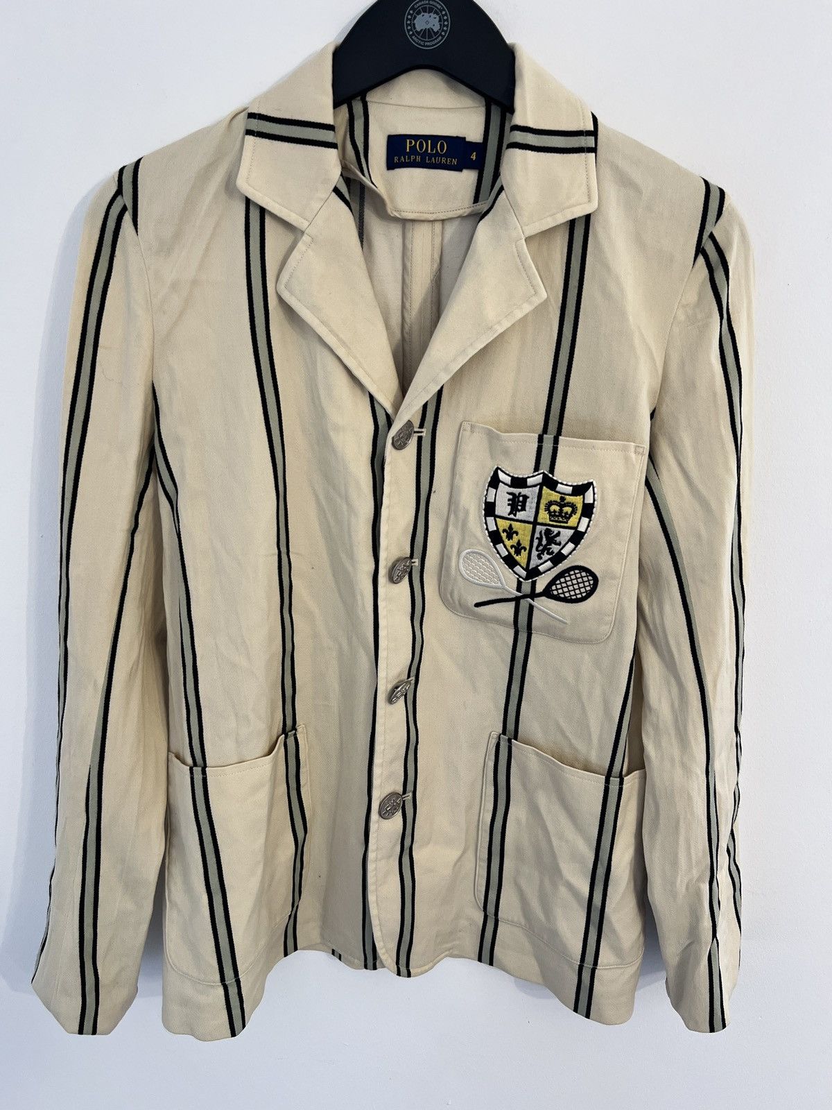 Polo Ralph Lauren × Ralph Lauren × Vintage Polo Ralph Lauren Wool Jacket Size S / US 4 / IT 40 - 3 Thumbnail