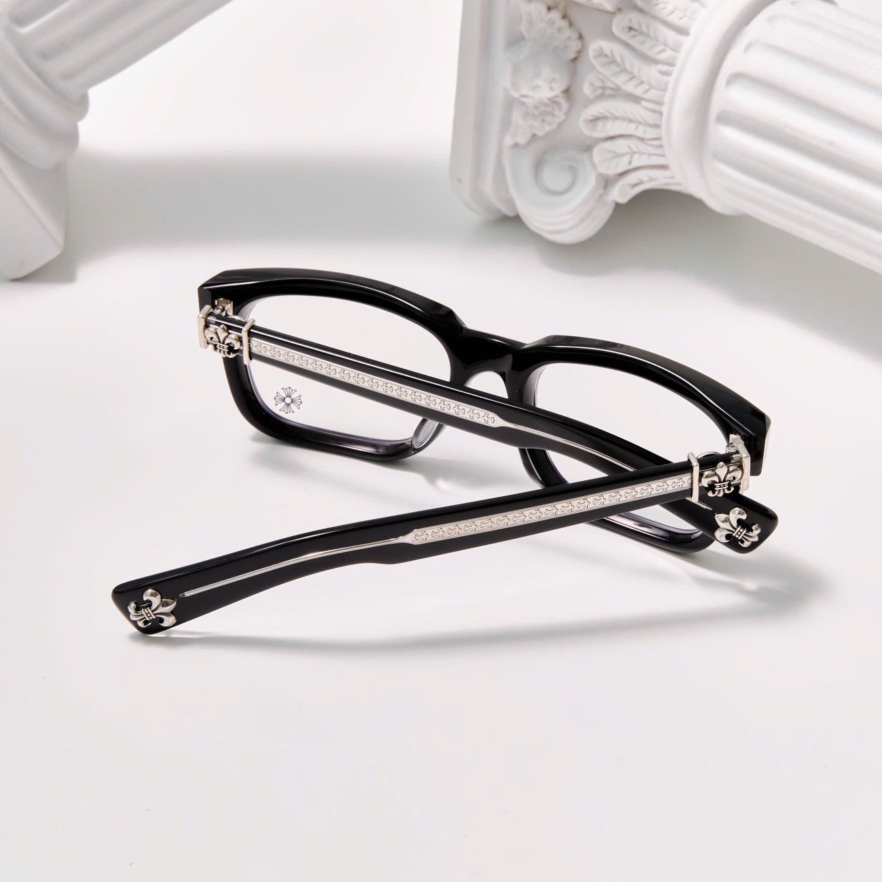 Chrome Hearts CHROME HEARTS SEE YOU IN TEA BLACK GLASSES Size ONE SIZE - 6 Thumbnail