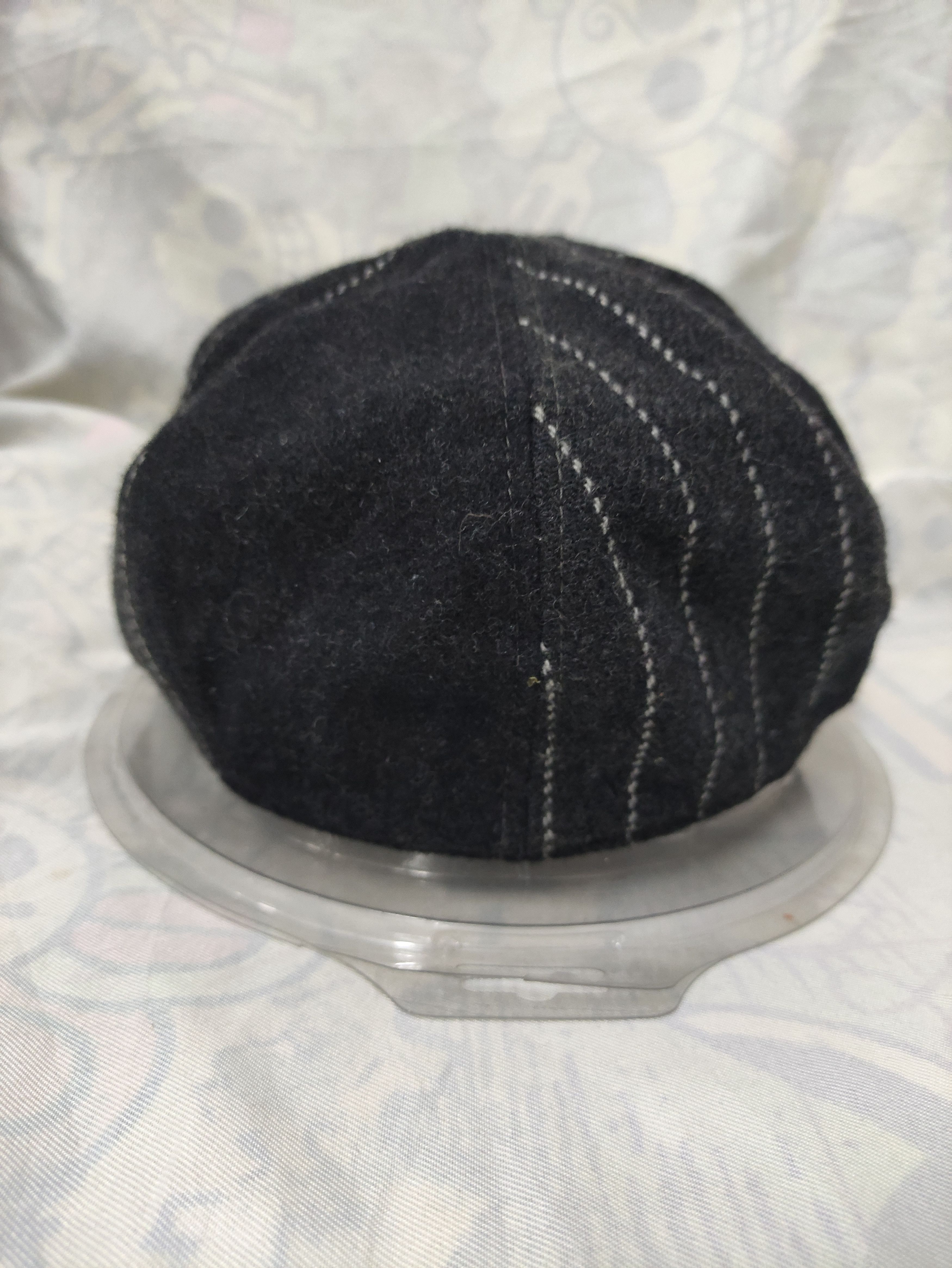 Japanese Brand OCTAVE PATCHWORK RETRO NEWSBOY WOOL CAP Size ONE SIZE - 5 Thumbnail