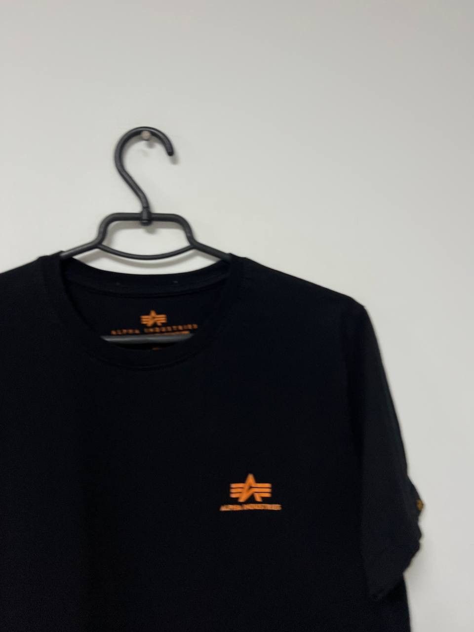Alpha Industries Alpha Industries Small logo T shirt Short sleeve Black Y2k L Size US L / EU 52-54 / 3 - 7 Thumbnail