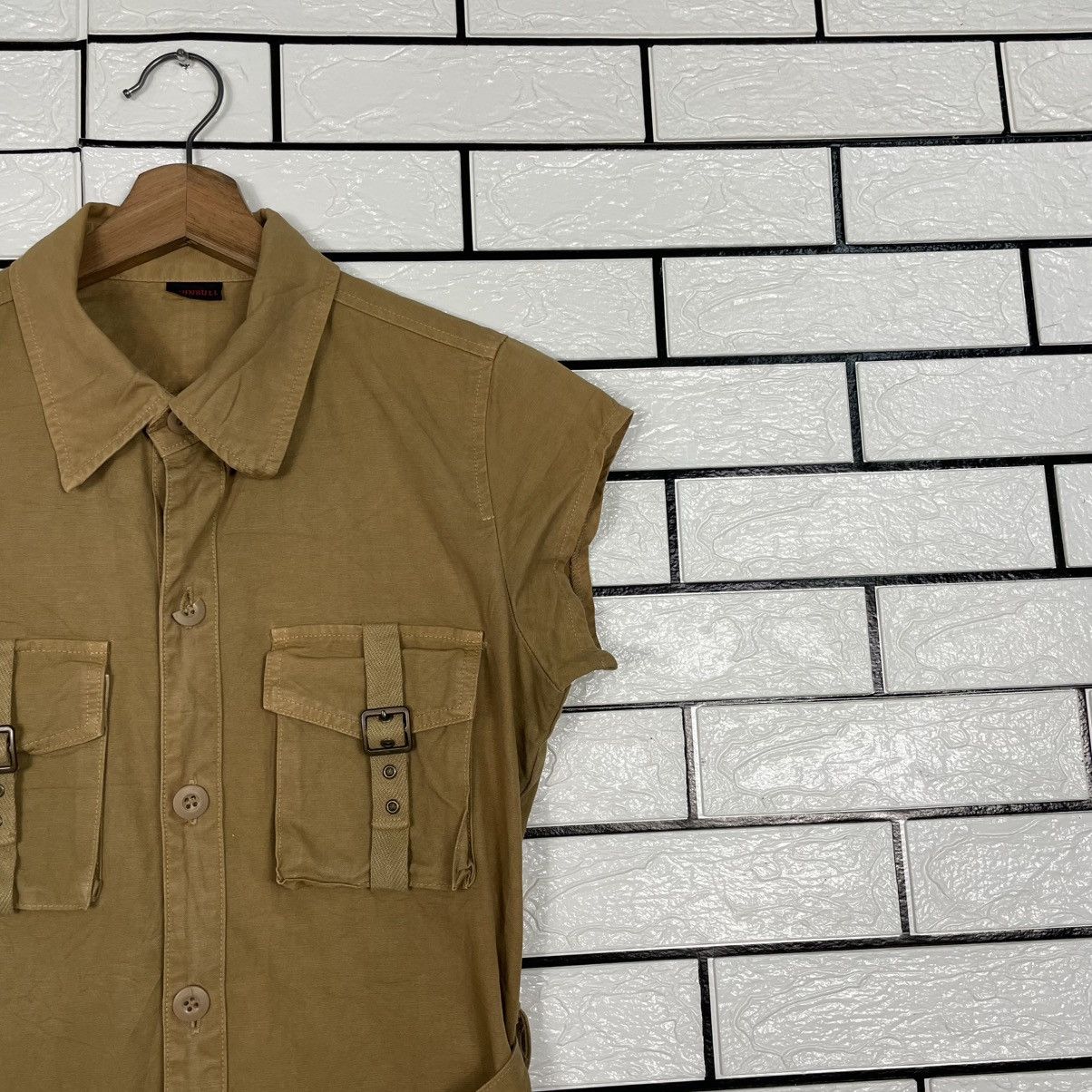 Johnbull Johnbull Belted Utility Multipocket Mini Dress Size S / US 4 / IT 40 - 5 Thumbnail