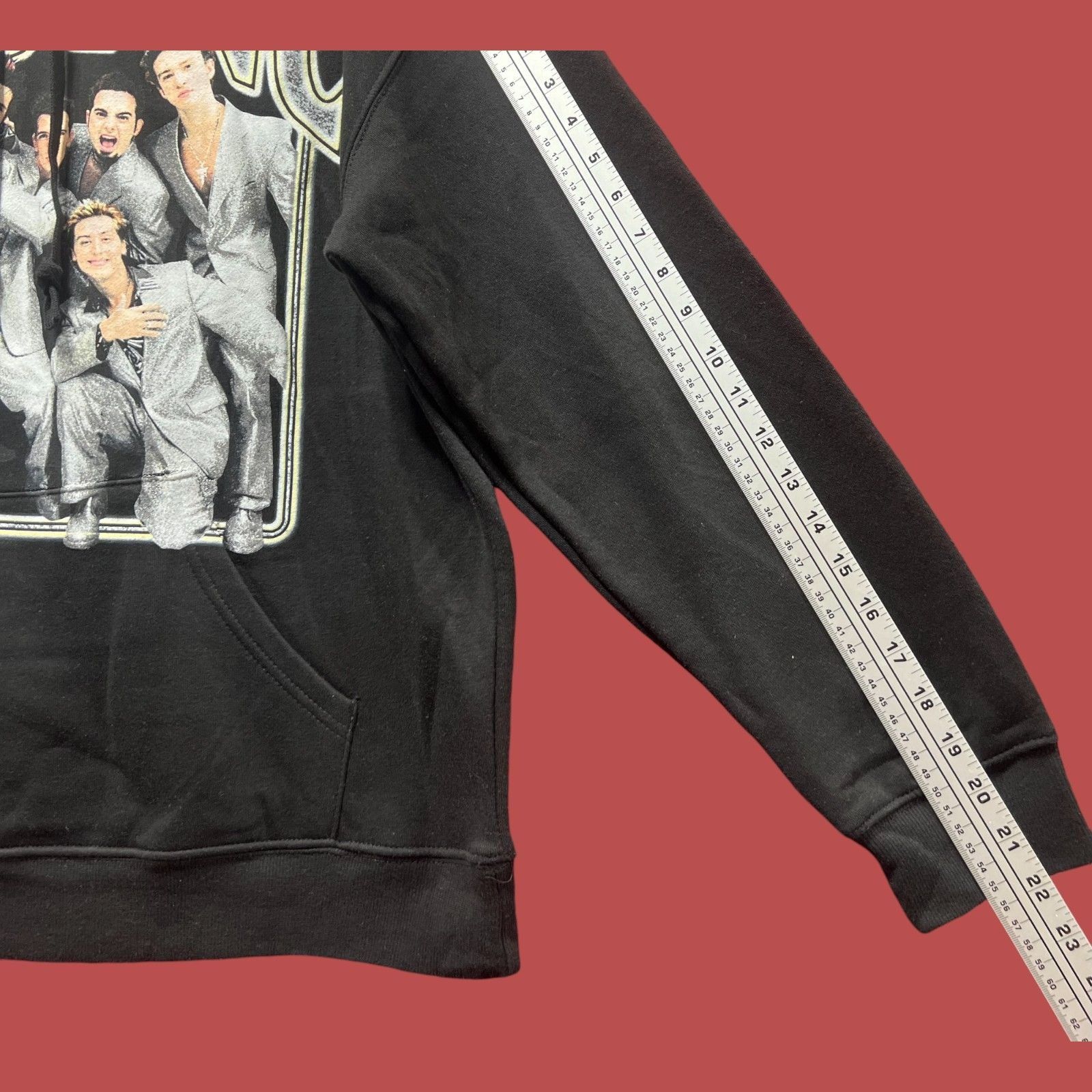 Other NSYNC - Men's Long Sleeve Hooded Sweatshirt - Black - Medium Size US M / EU 48-50 / 2 - 7 Thumbnail