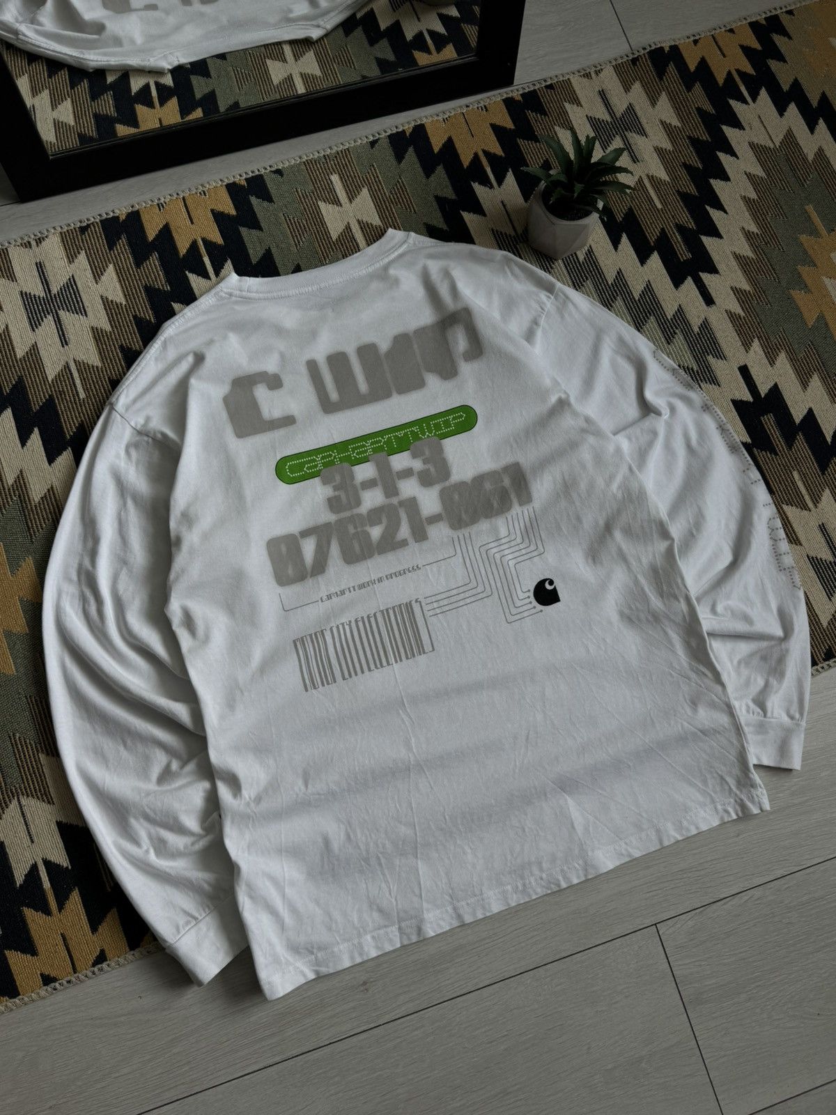 Carhartt Carhartt WIP Big Logo Longsleve Size US L / EU 52-54 / 3 - 3 Thumbnail
