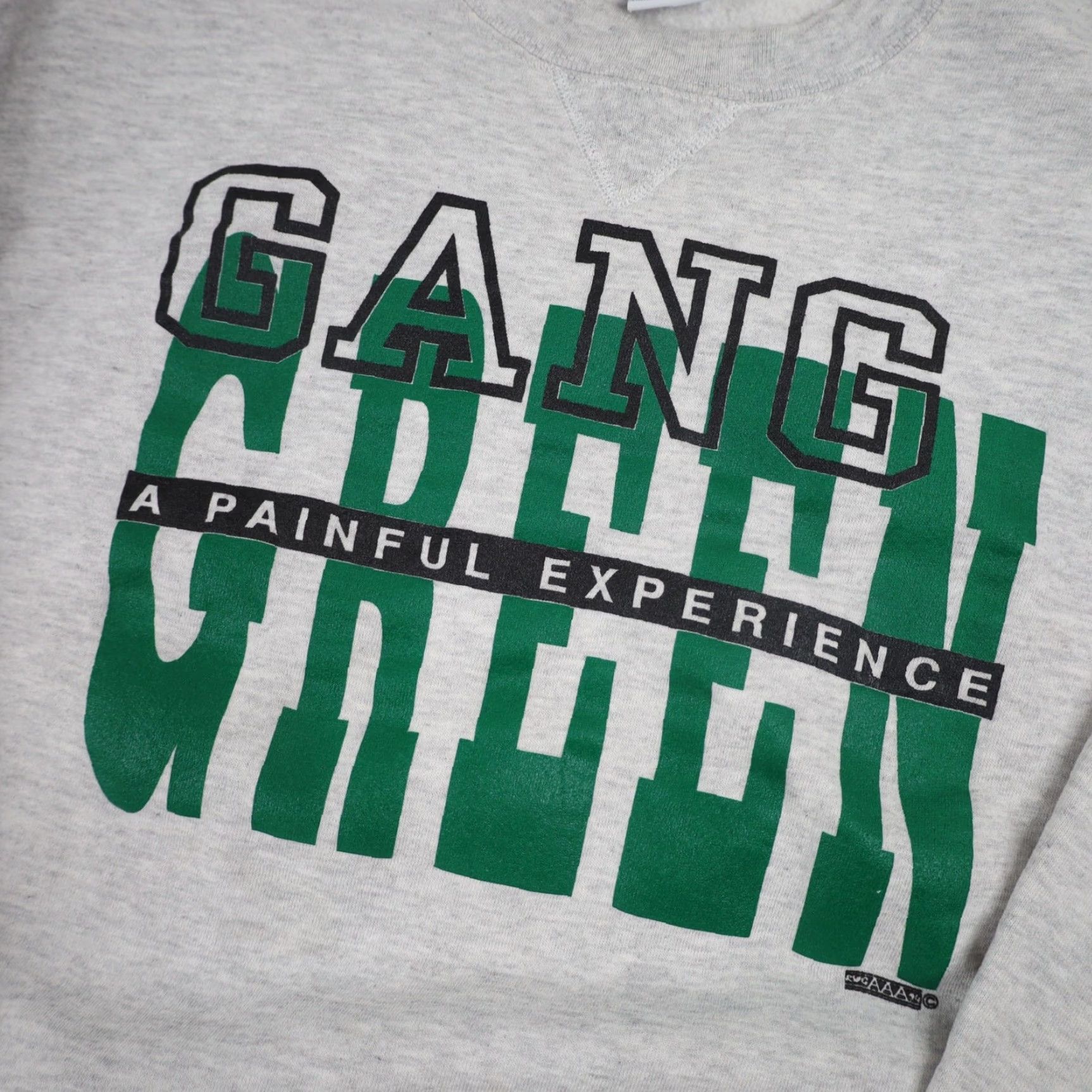 NANGA VINTAGE University of Oregon Ducks Gang Green Graphic Sweatshirt Gray XXL Men Pullover 2XL Size US XXL / EU 58 / 5 - 4 Thumbnail