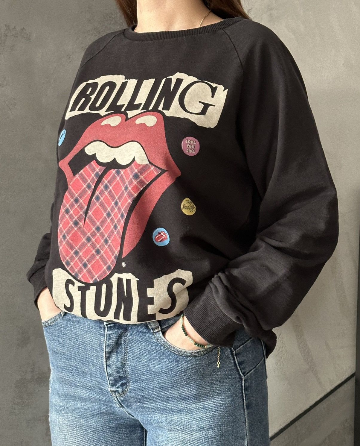 The Rolling Stones × Vintage The Rolling Stones Vintage long sleeve 00’s Size L / US 10 / IT 46 - 1 Thumbnail