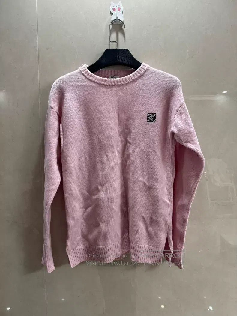 Loewe Loewe Embroidered knitted wool sweater Size XS / US 0-2 / IT 36-38 - 1 Thumbnail