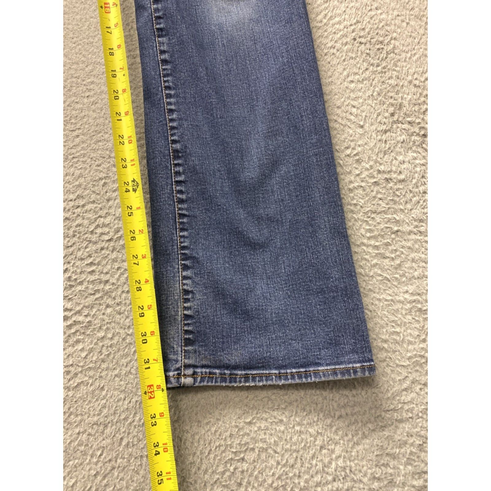 Gap GAP Jeans Blue Denim Straight Leg 34x32 Blue Stretch /163-6 Vintage GAP Industrial Worker Workwear Wide-Leg Jeans Men Size US 34 / EU 50 - 7 Thumbnail