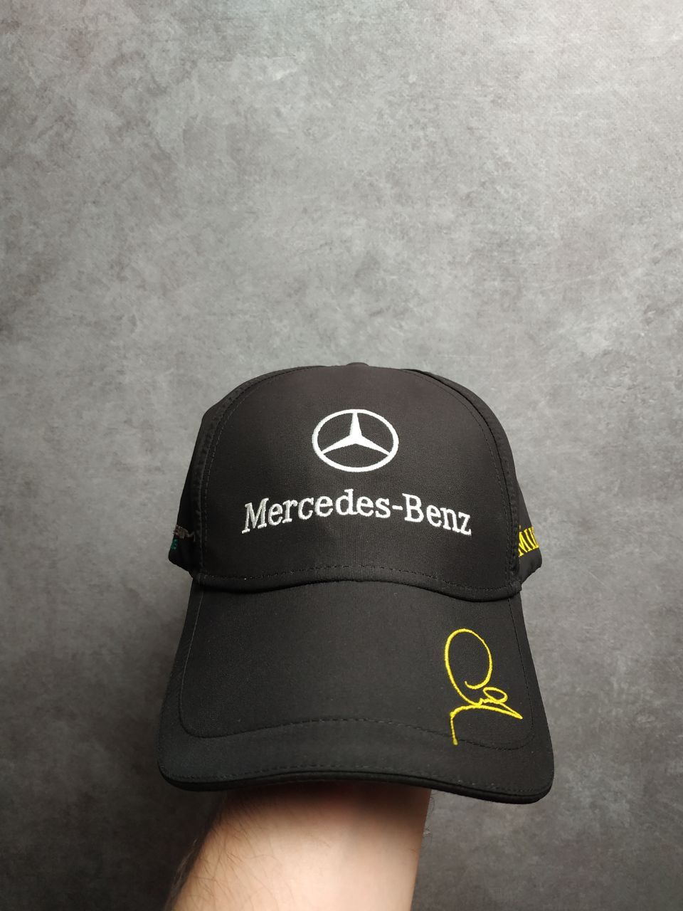 Formula 1 Mercedes-Benz Lewis Hamilton Puma Cap Hat Black Formula 1 Size ONE SIZE - 2 Thumbnail