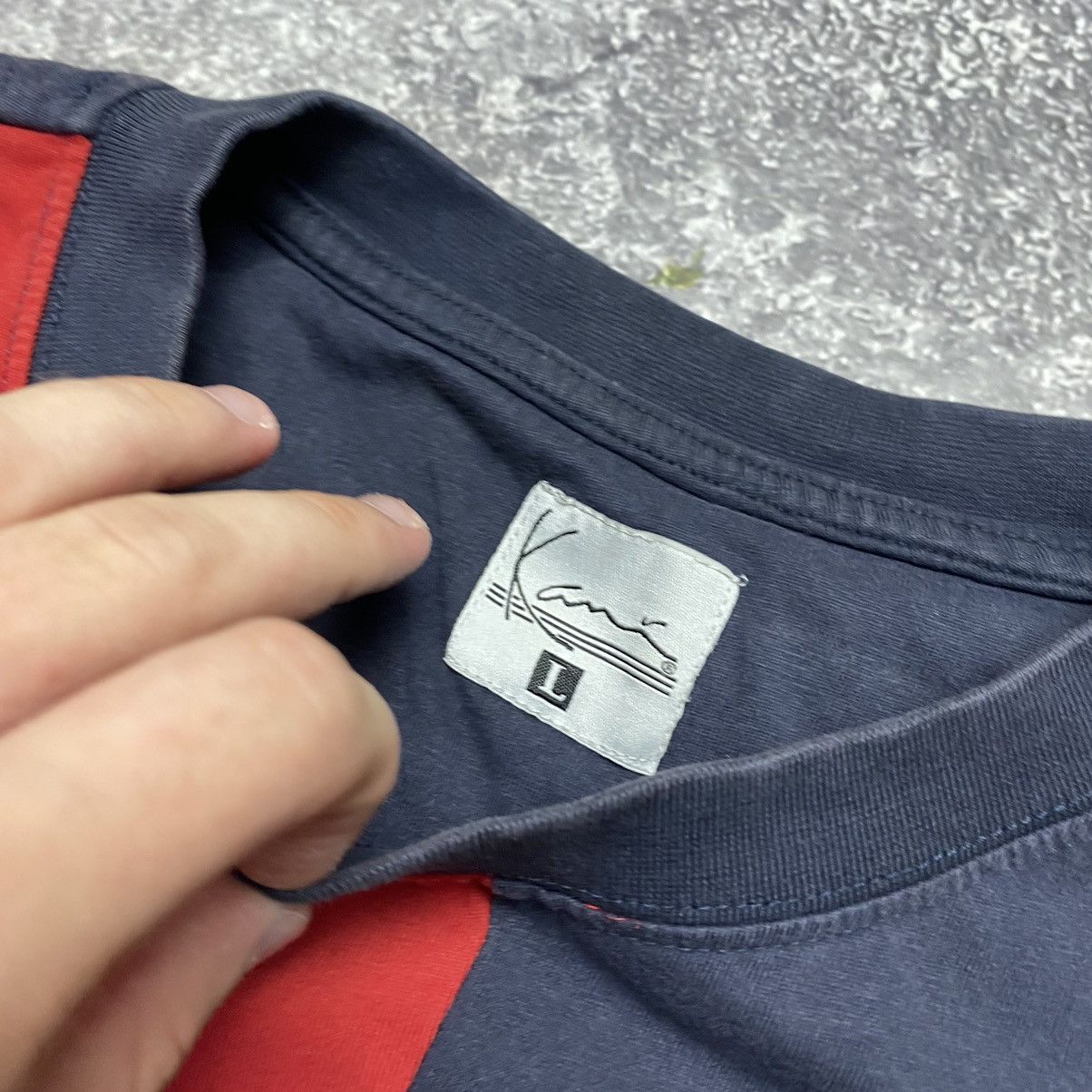 Vintage Vintage Karl Kani Big logo Multicolour y2k 90’s tee Size US L / EU 52-54 / 3 - 4 Thumbnail