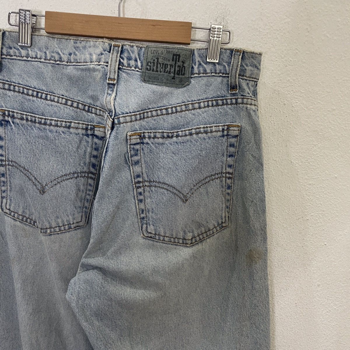 Levi's Vintage 90s Levis Silver Tag Denim Jeans Size US 30 / EU 46 - 9 Thumbnail