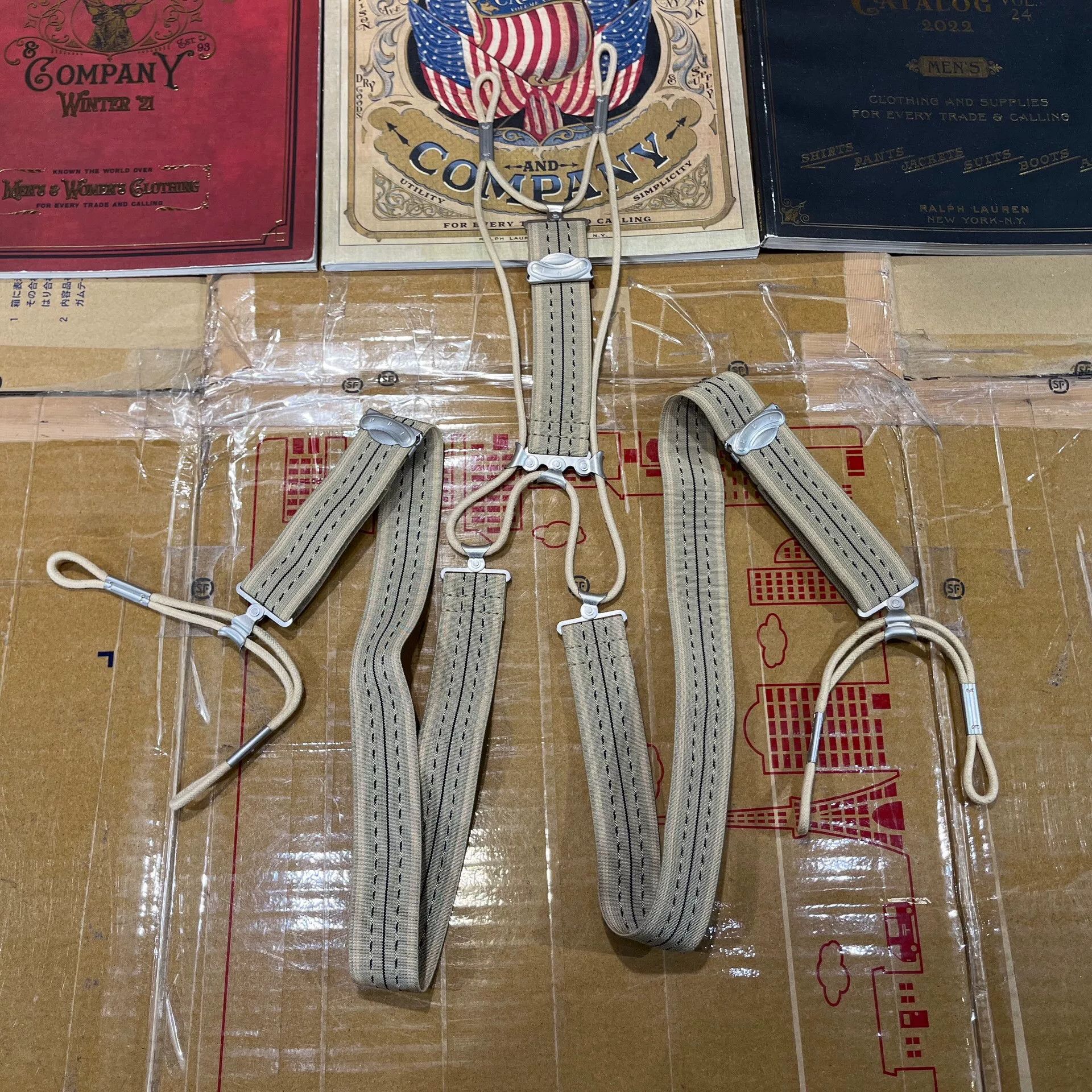 RRL Ralph Lauren rrl double rl ralph lauren suspenders Size ONE SIZE - 1 Thumbnail