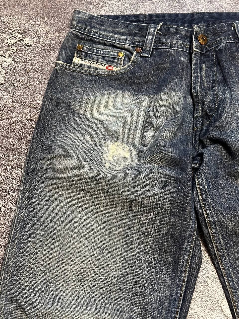 Diesel × If Six Was Nine × Japanese Brand Vintage Diesel Jeans Big Logo Distressed Baggy japanese 90s Size US 32 / EU 48 - 12 Thumbnail
