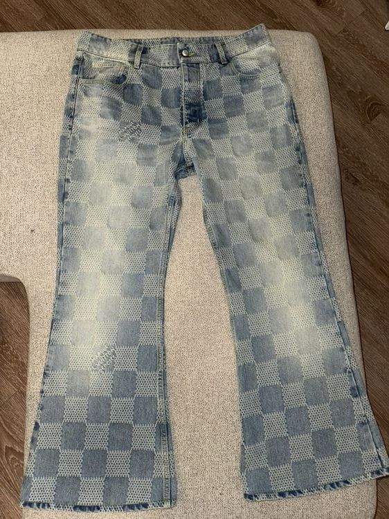 Damier Skate Jeans