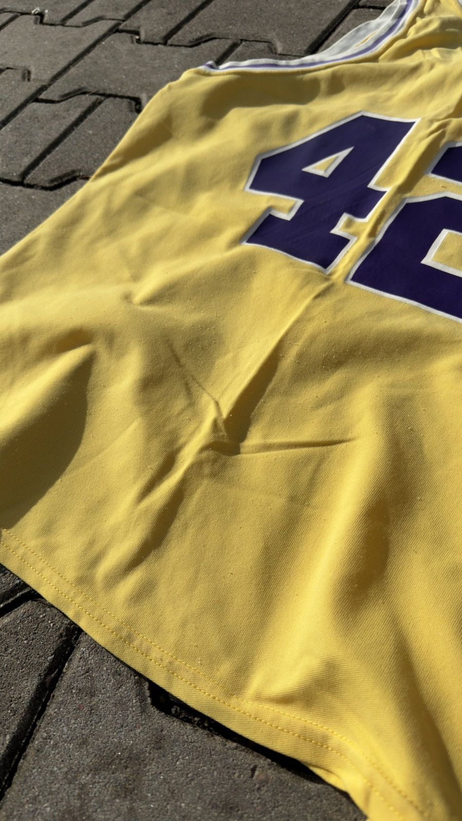 Vintage Jersey Lakers 80s Vintage Rare 42 Number James Worthy Size US XL / EU 56 / 4 - 14 Thumbnail