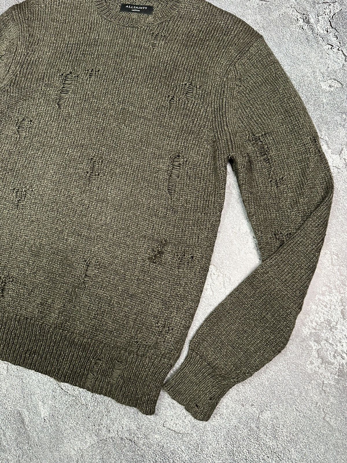 Allsaints AllSaints distressed style sweater Size US M / EU 48-50 / 2 - 5 Thumbnail