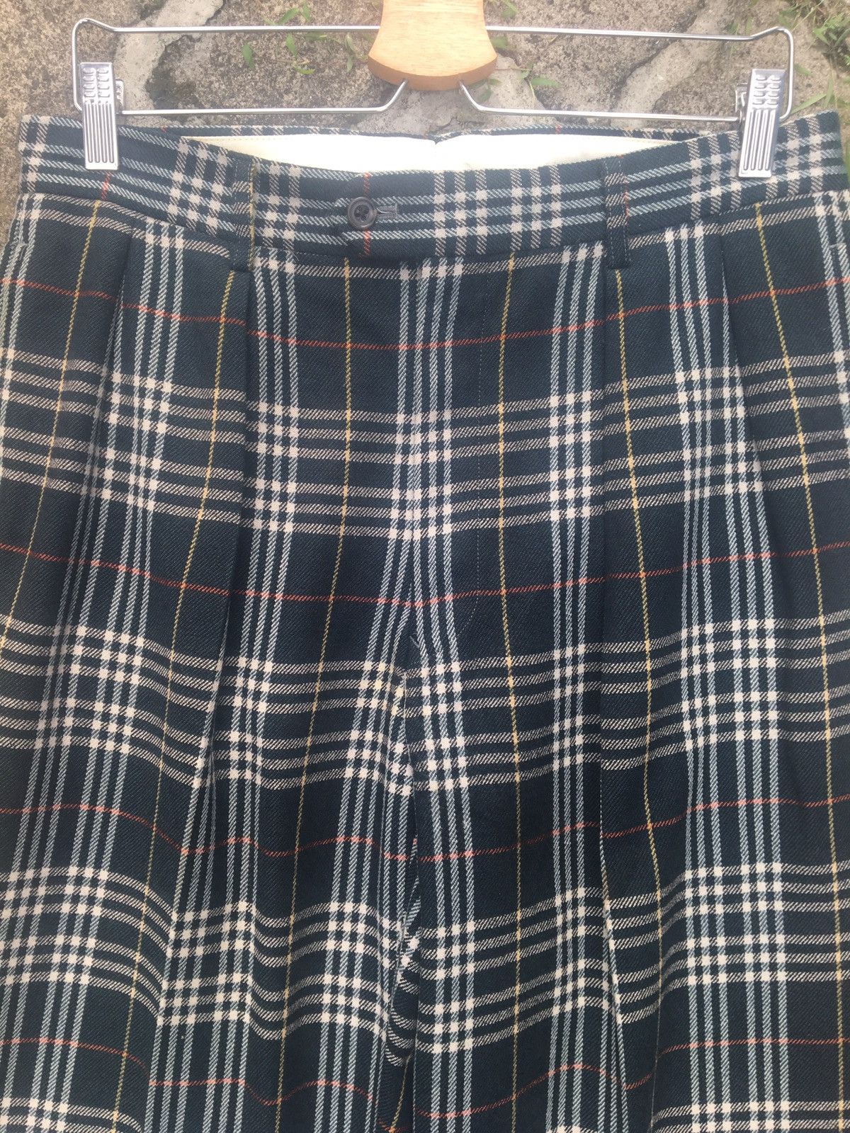 Japanese Brand × Seditionaries Gary wasserman wool tartan pants Size US 32 / EU 48 - 2 Thumbnail