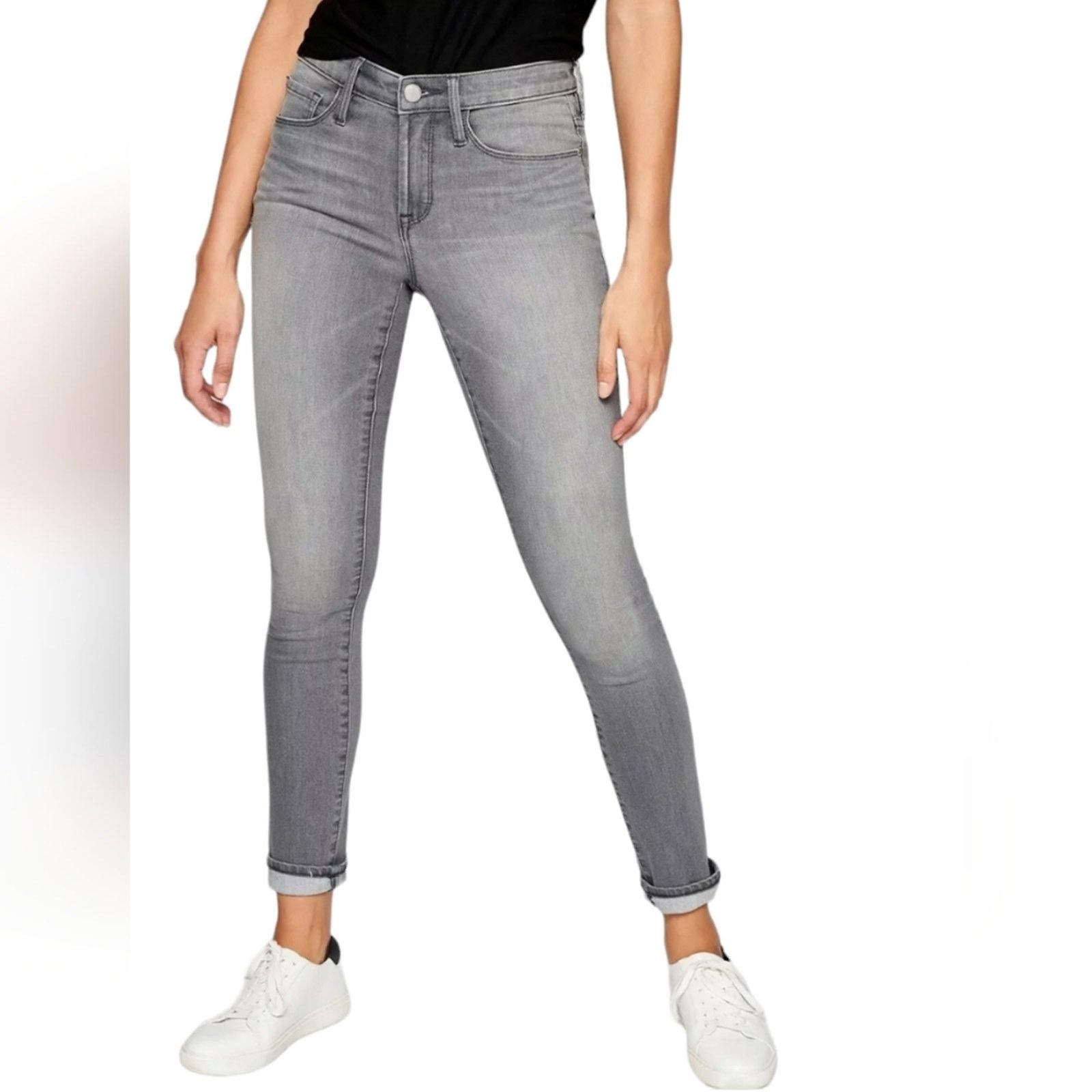 Athleta Athleta Sculptek gray ankle jeans 8 Size 30" / US 8 / IT 44 - 6 Thumbnail