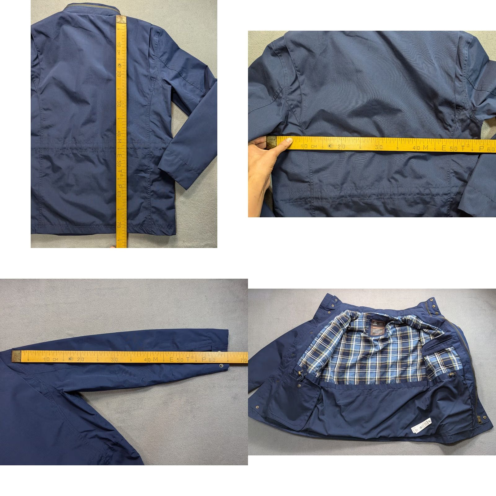 FatFace FAT FACE WATERPROOF M65 BLUE JACKET Mens M Size Size US M / EU 48-50 / 2 - 10 Thumbnail