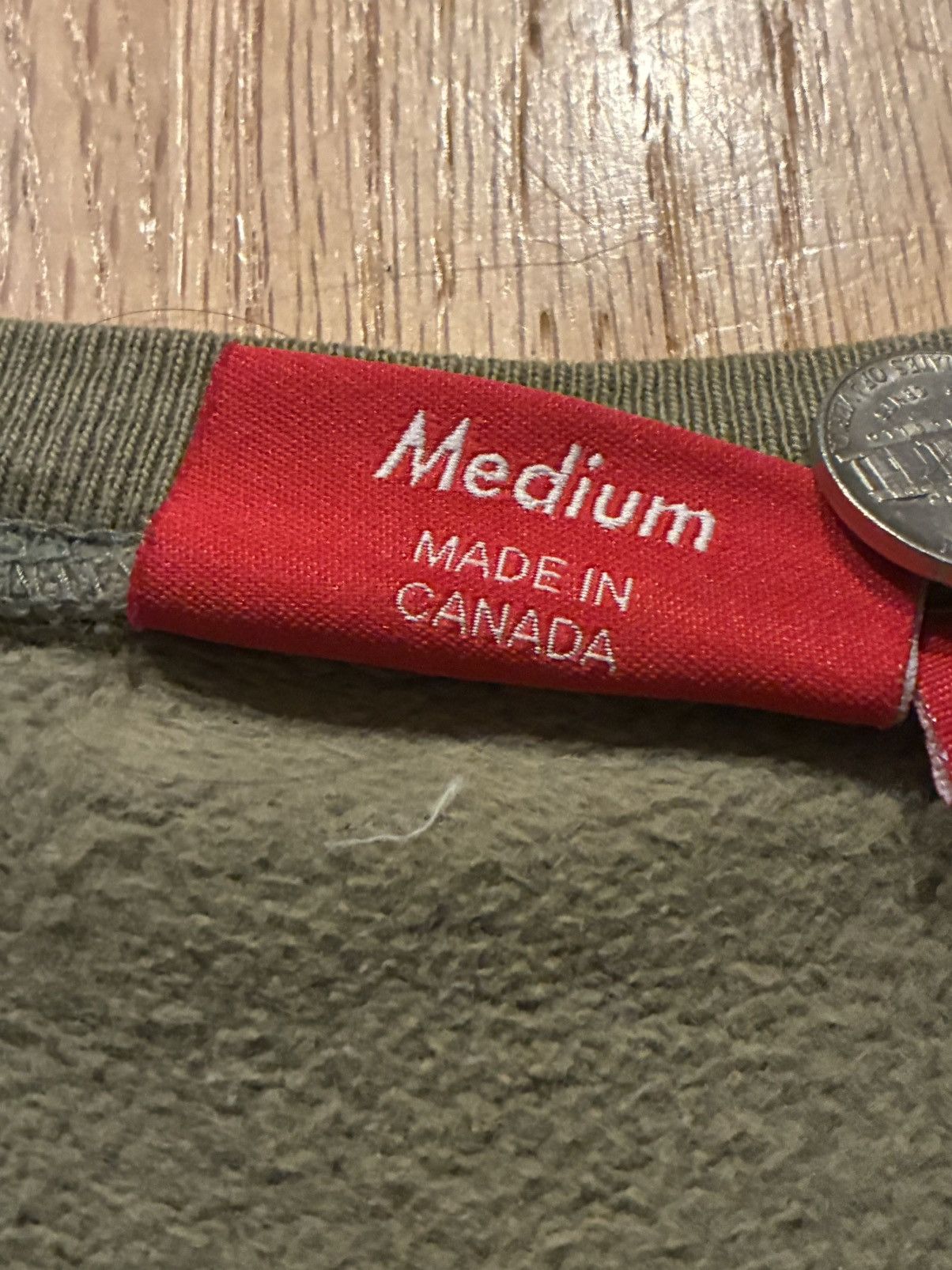 Supreme Supreme FW2019 "Breed" Olive Green Crewneck Size US M / EU 48-50 / 2 - 4 Thumbnail
