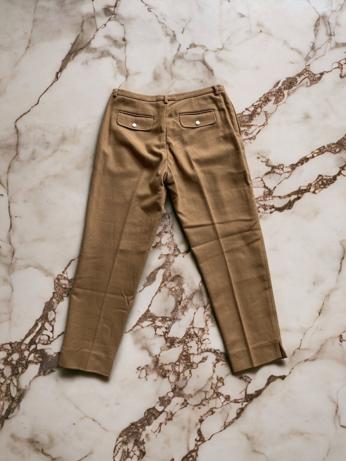 Dolce & Gabbana Vintage Dolce & Gabbana Brown Wool Suit Jacket Bomber Pants Size M / US 6-8 / IT 42-44 - 3 Thumbnail