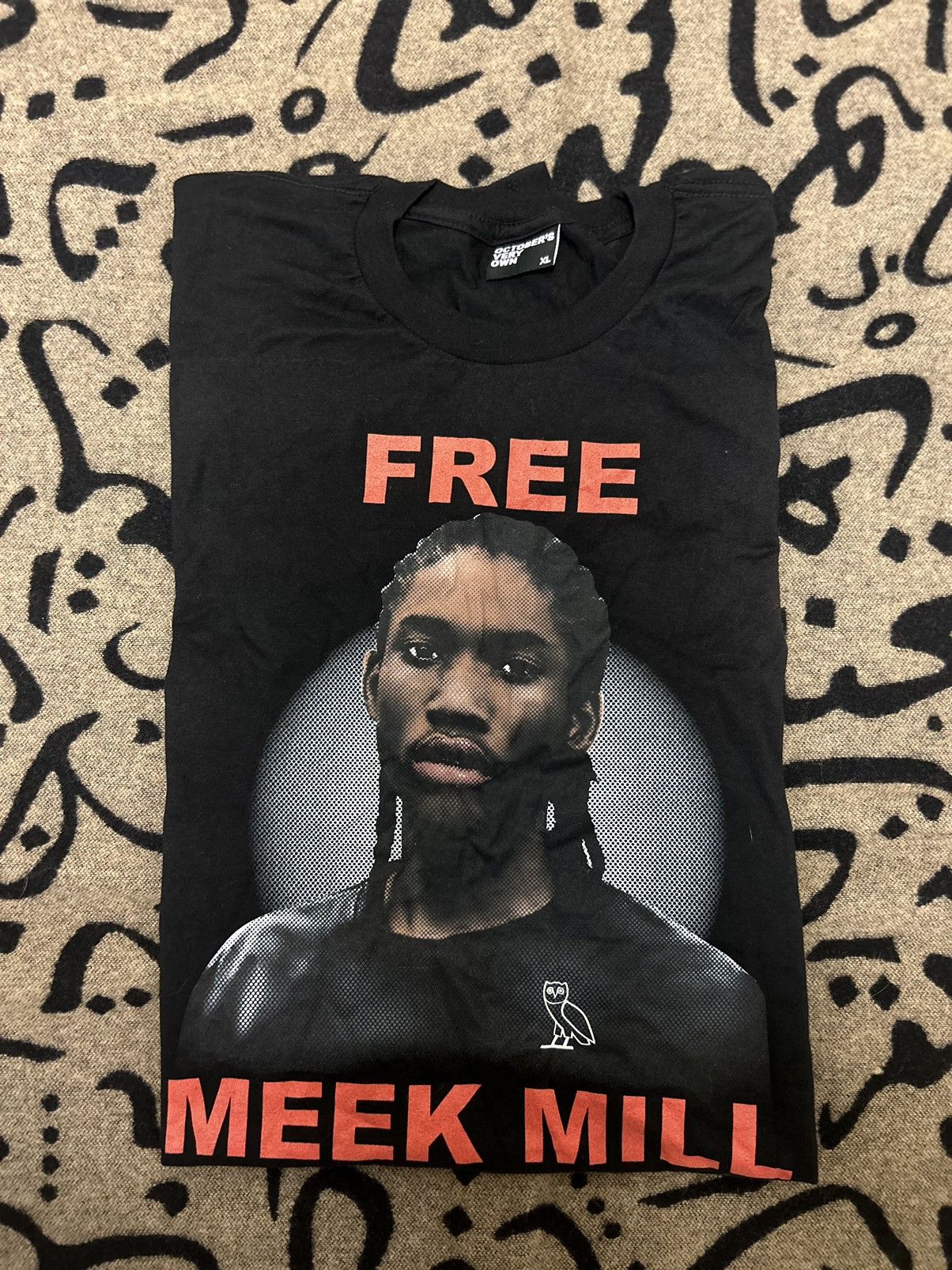 Unreleased OVO “Free Meek Mill” Friends&Family Tshirt