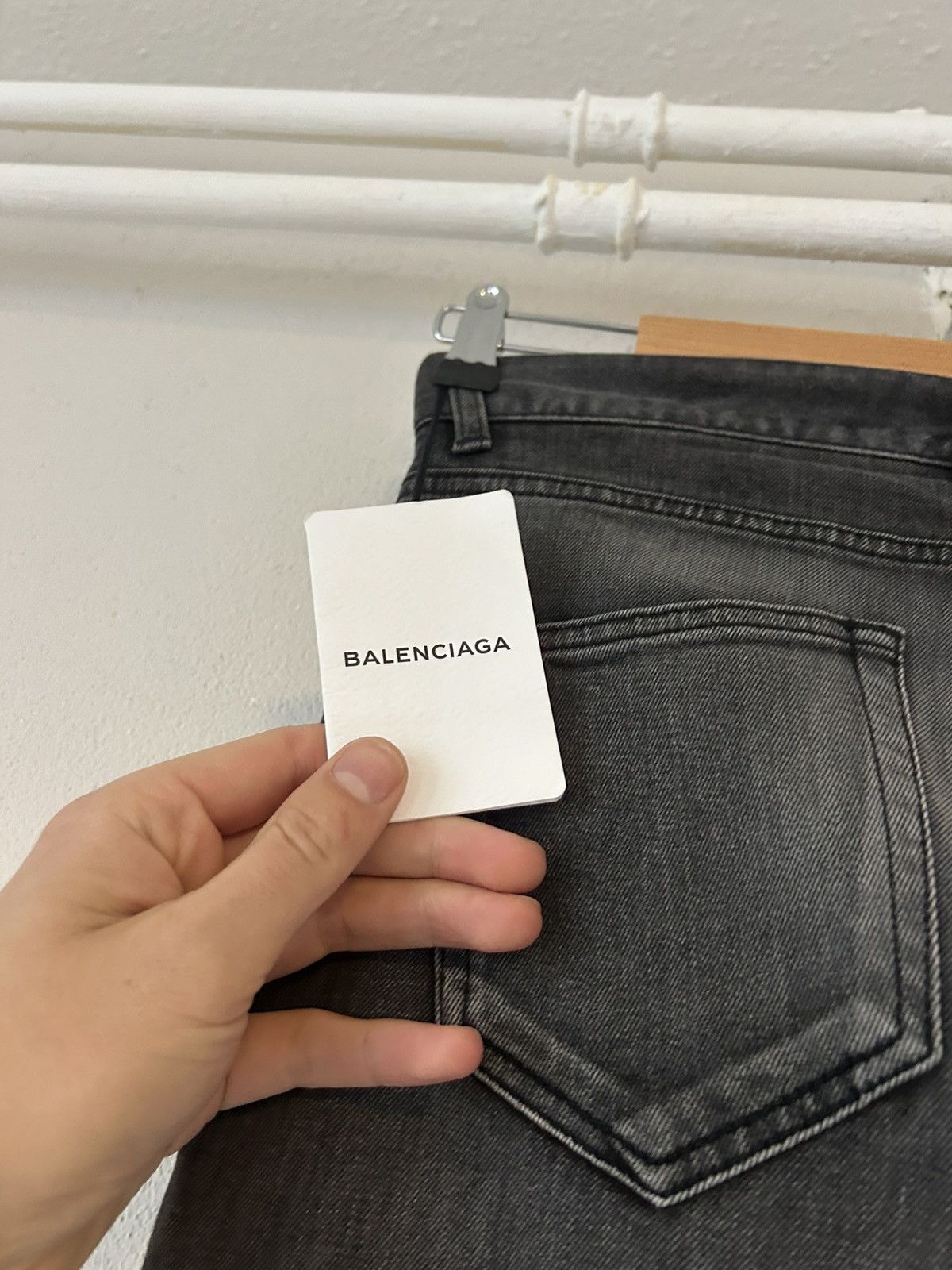 Balenciaga Balenciaga Slim-Fit Distressed Denim Jeans Size US 28 / EU 44 - 9 Thumbnail