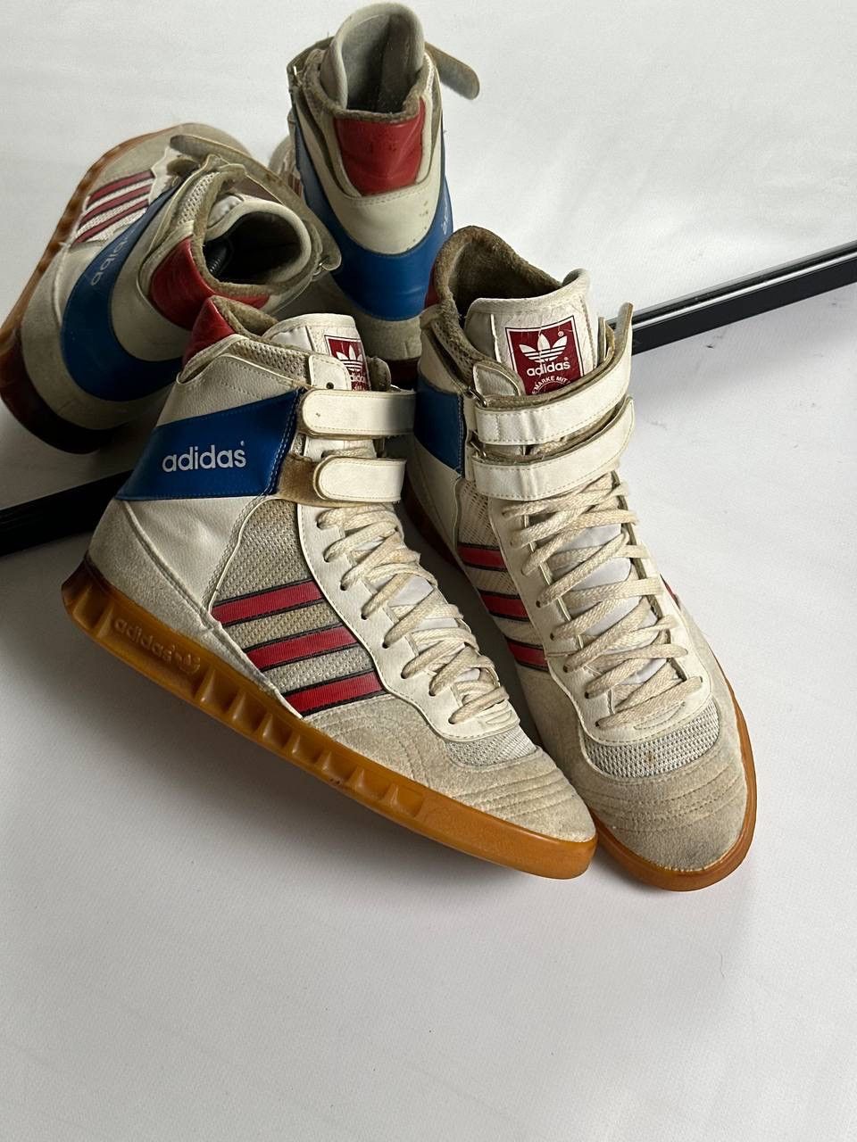 Adidas 70/80s Rare Adidas Made In West Germany High Shoes Size US 8 / EU 41 - 1 Thumbnail