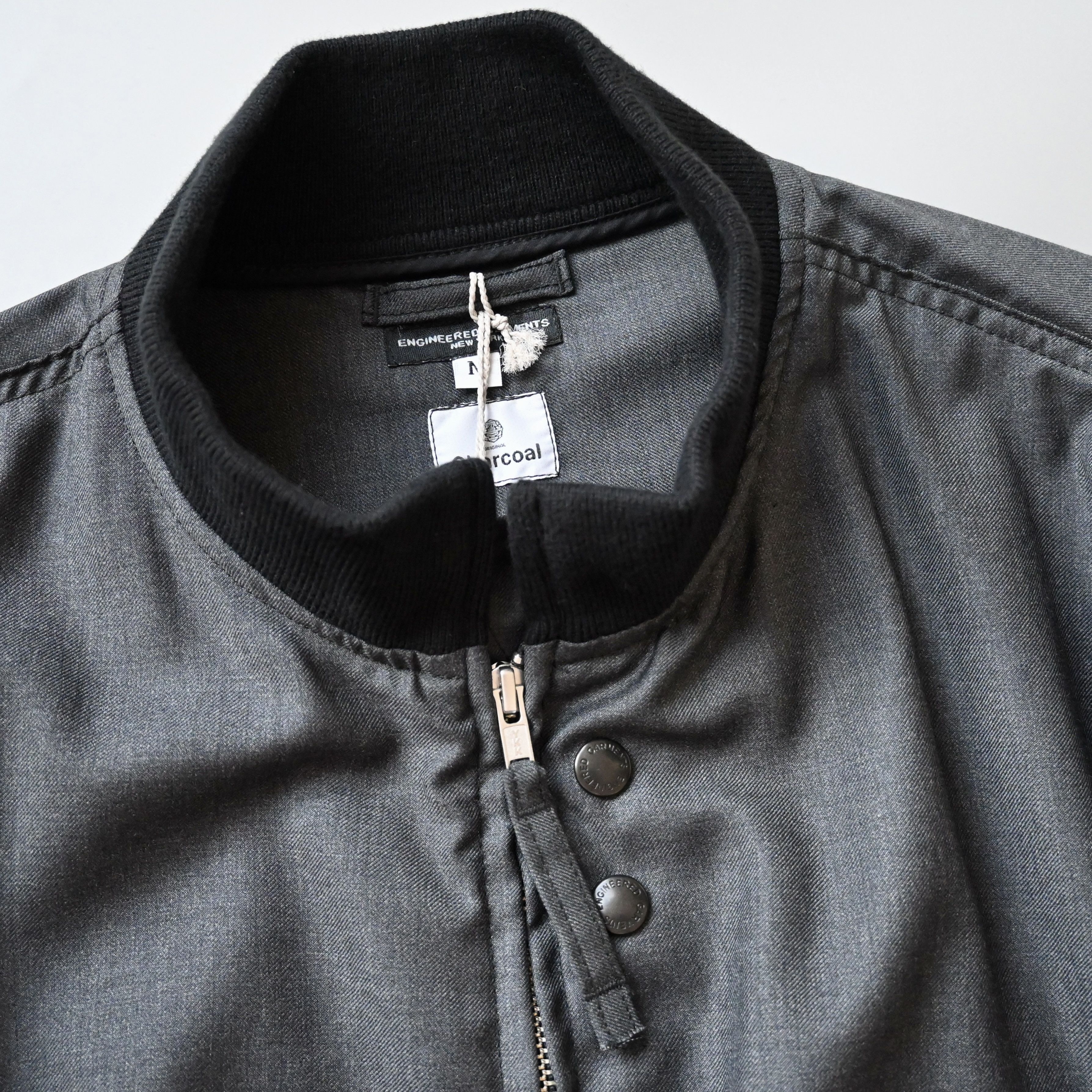 Engineered Garments UNUSED, ENGINEERED GARMENTS, Tanker Jacket, Wool, Charcoal Size US M / EU 48-50 / 2 - 8 Thumbnail