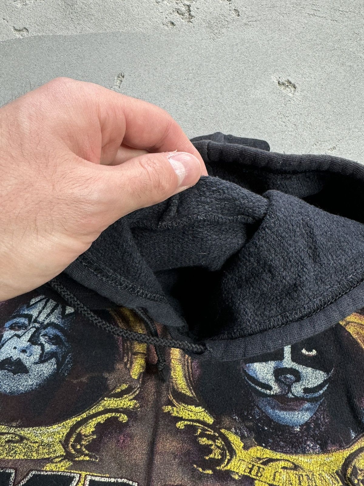 KISS × Vintage Vintage Kiss Hoodie 90’ The Roxx Size US L / EU 52-54 / 3 - 5 Thumbnail