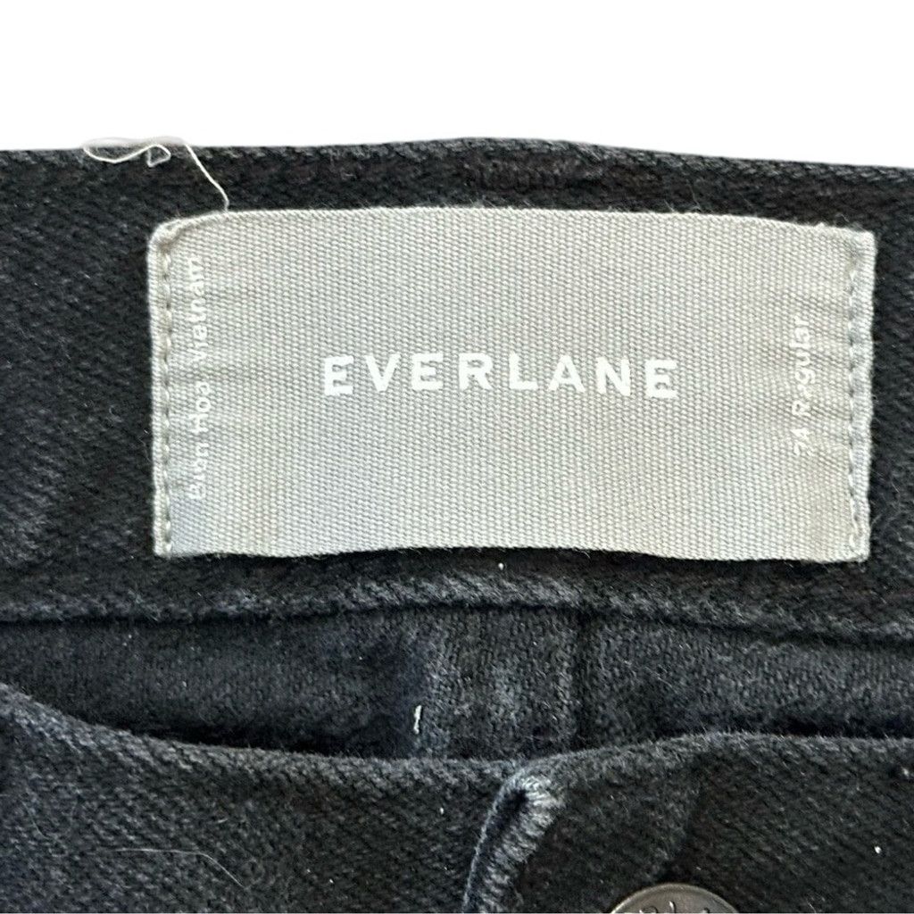 Everlane EVERLANE Boyfriend Jean Black Style #139393 Women’s Size 27. Size 26" / US 2 / IT 38 - 6 Thumbnail