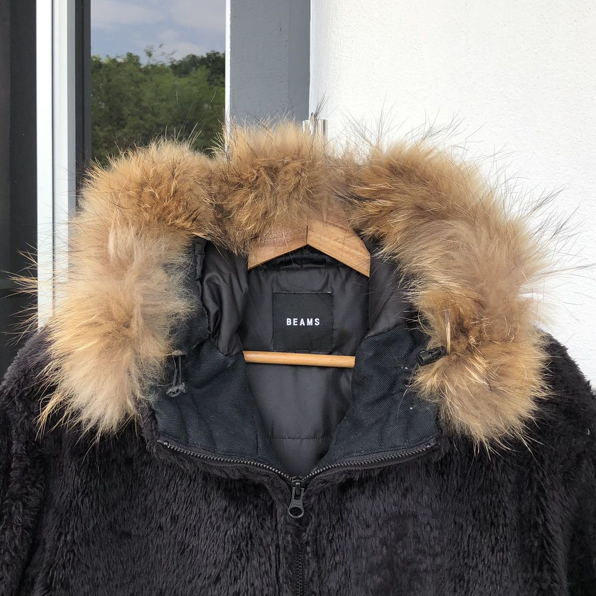 Beams Japan BEAMS Thermolite Sherpa Puffer Fur Hoodie Jacket Size US M / EU 48-50 / 2 - 6 Thumbnail