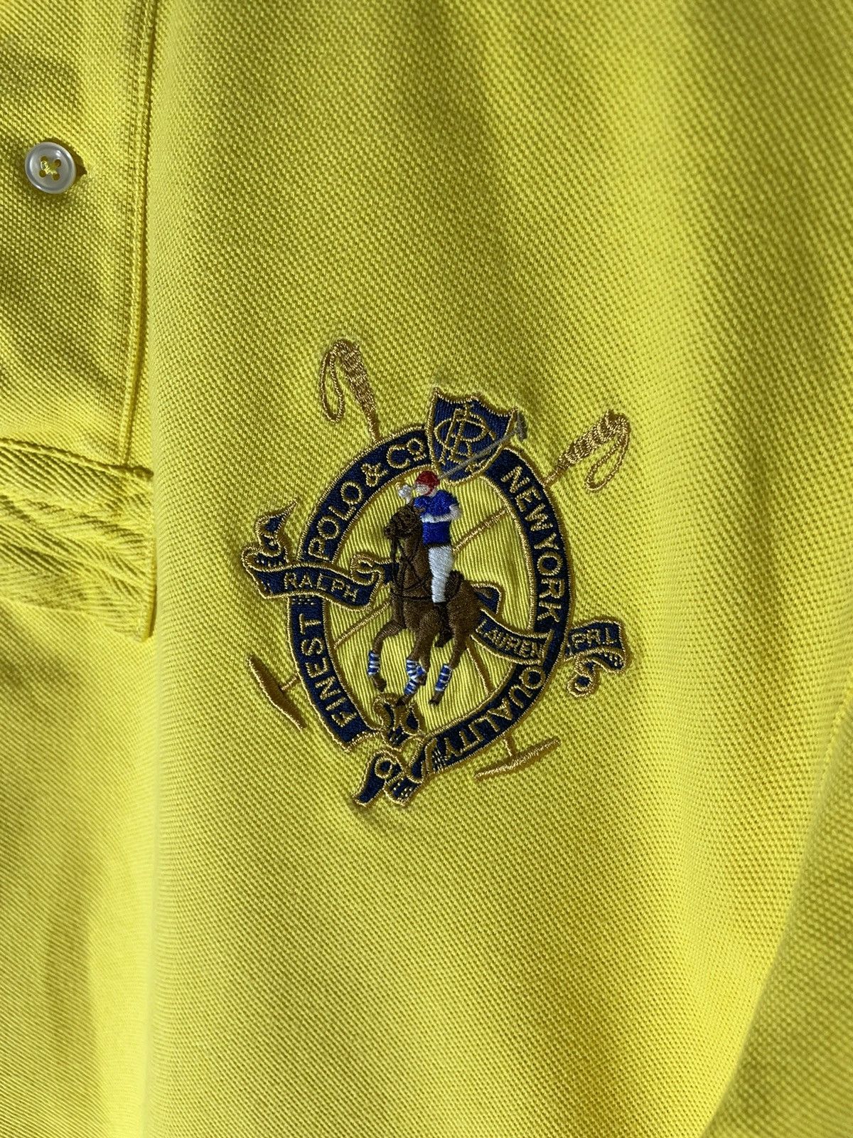 Polo Ralph Lauren × Vintage Polo Ralph Lauren vintage polo shirt 90s Size US L / EU 52-54 / 3 - 3 Thumbnail