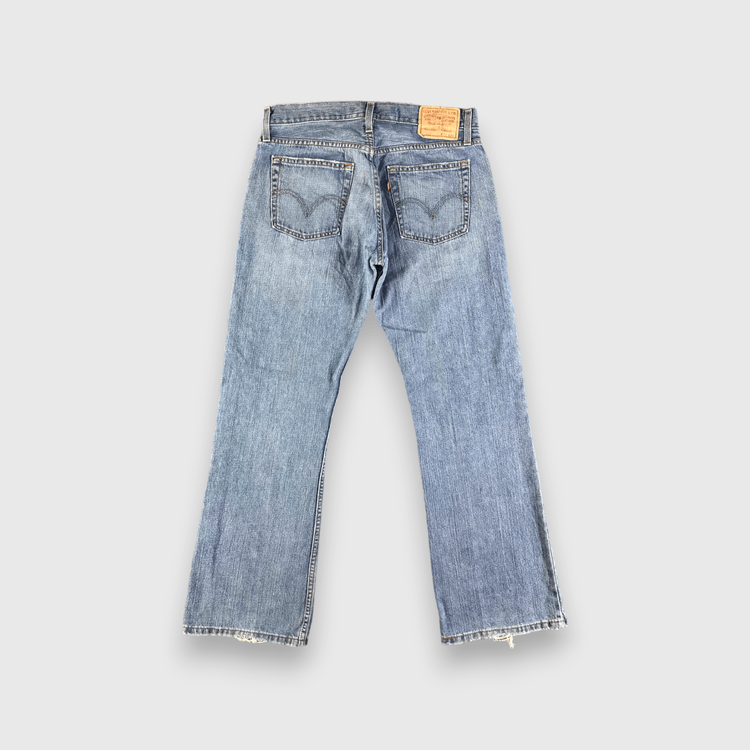 Levi's Vintage Blue Wash Levis 527 Jeans-J3460 Size US 34 / EU 50 - 2 Thumbnail