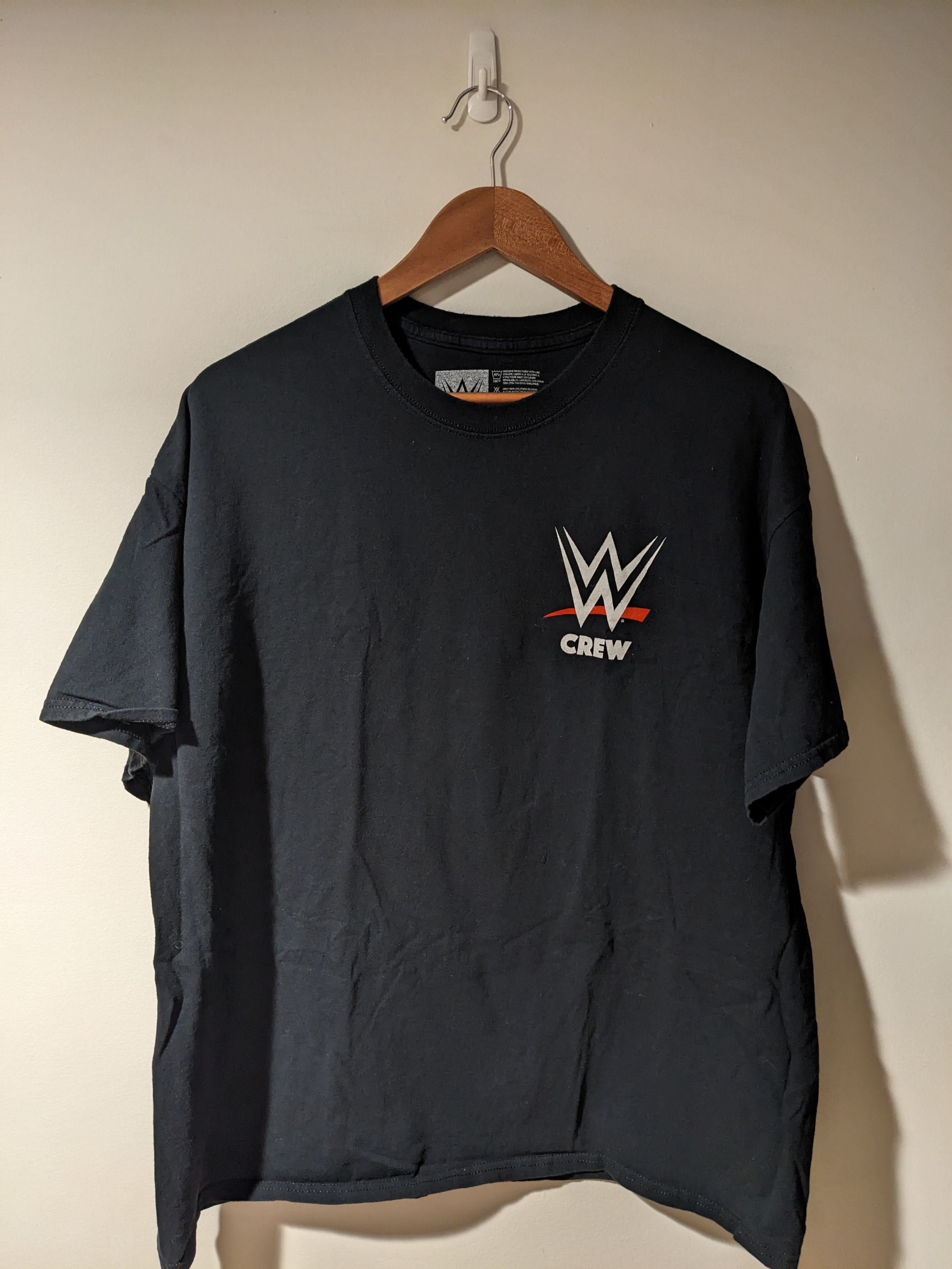 Gildan × WWE Wwe Crew Staff 2018 Money in the Bank Black X-Large T-Shirt Size US XL / EU 56 / 4 - 3 Thumbnail