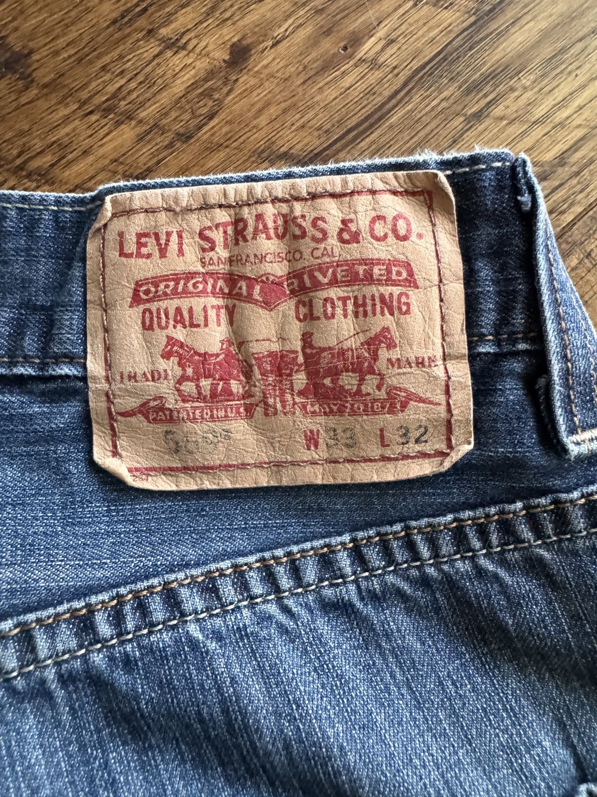Levi's Levi’s Baggy Jeans Size US 32 / EU 48 - 3 Thumbnail
