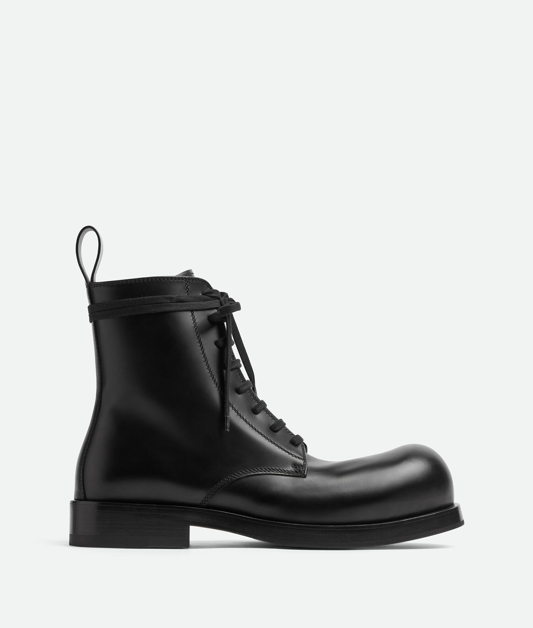 Bottega Veneta o1w1db10825 Helium Lace-Up Ankle Boots in Black Size US 9 / EU 42 - 1 Thumbnail