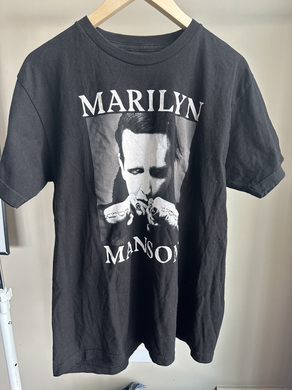 Marilyn Manson Vintage Marilyn Manson Tour Tee Size US L / EU 52-54 / 3 - 1 Thumbnail